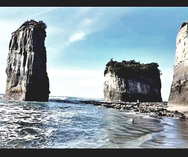 ホテル The Hole In The Rock Yurt Cape Foulwind エクステリア 写真